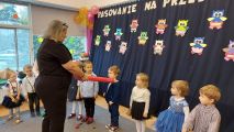 Pasowanie na przedszkolaka, Izabela Gronek, Dominika Ślubowska