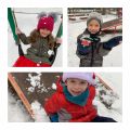 Zimowe zabawy na śniegu, Ewelina Widomska, Monika Rucińska