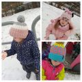 Zabawy na śniegu:), Justyna Baran Joanna Starzyńska