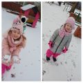 Zabawy na śniegu:), Justyna Baran Joanna Starzyńska