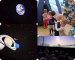 Mobilne Planetarium - "Gwiezdne opowieści", Amanda Majewska, Joanna Ziółkowska, Dominika Chodakowska