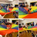 Gimnastyka ważna sprawa, sport dla dzieci to zabawa…, Justyna Baran, Monika Czeropska, Grażyna Skalska