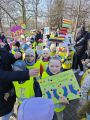 21 marca - Marsz Kolorowej Skarpetki, Monika Czeropska, Grażyna Skalska, Justyna Baran