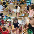 Wesołe zajęcia w marcu, Monika Czeropska, Justyna Baran, Grażyna Skalska