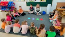 Zajęcia z Panią psycholog-  "Jak radzić sobie ze złością?", Renata Łabenda, Paula Kielec, Agnieszka Sienkiewicz