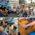 Klub Czytających Rodziców, Monika Czeropska, Justysia Baran, Grażyna Skalska