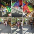 Wesołe zabawy w Dzień Dziecka, Justyna Baran, Monika Czeropska, Grażyna Skalska