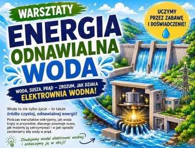 Więcej o: Błękitna energia. Relacja z warsztatów o potędze wody:)